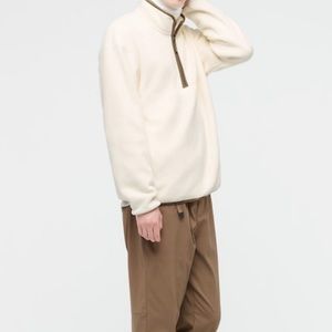 Uniqlo Fleece Half-Zip Long-Sleeve Pullover M